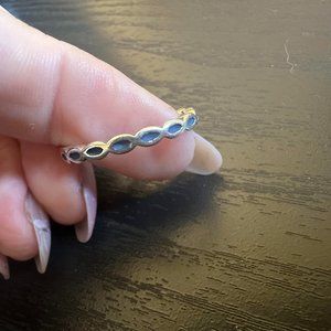 Pandora Better Together Blue Ring Size 10